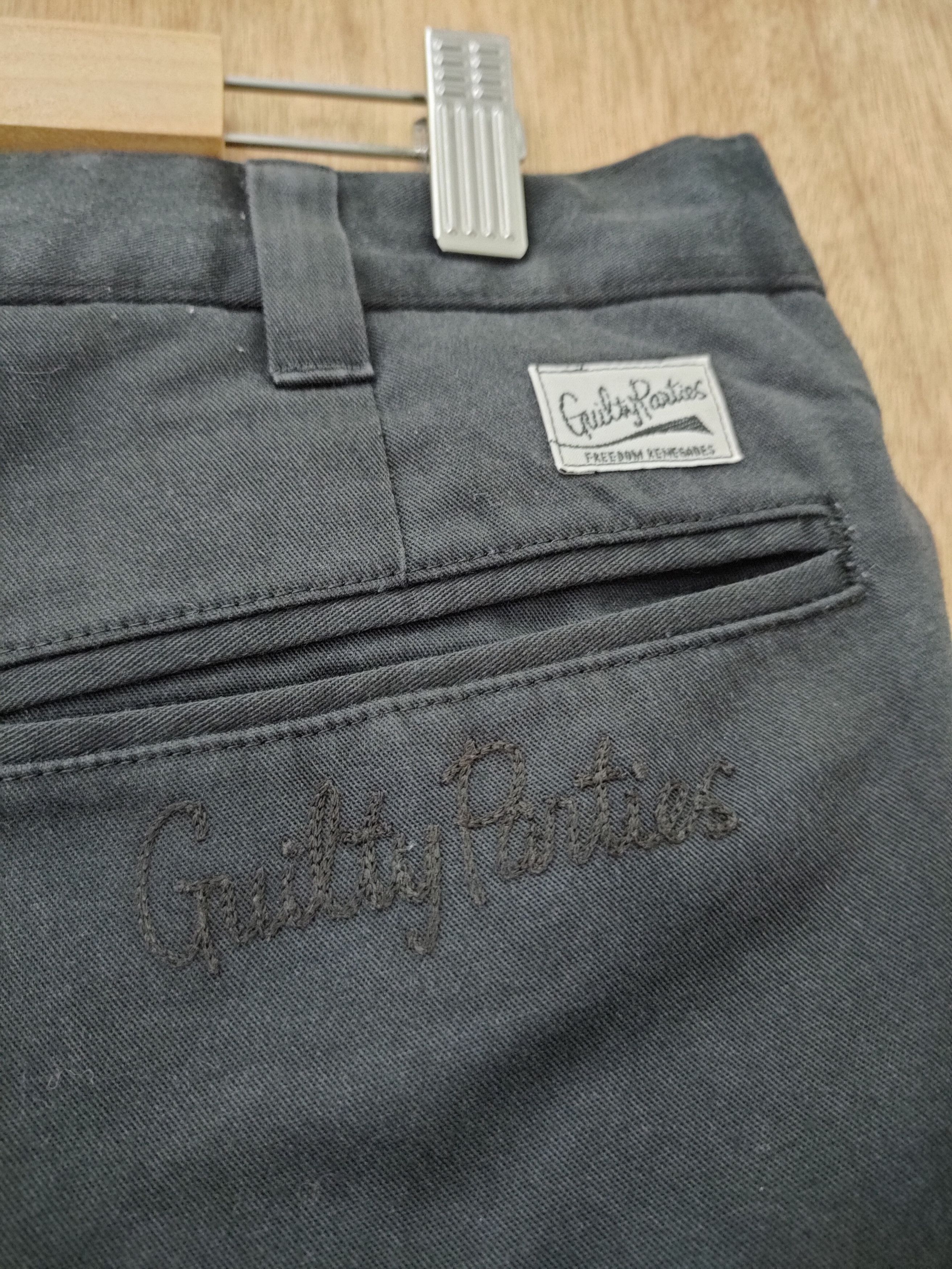 Wacko Maria DL Wacko Maria guilty parties black casual pants #46-219 Size US 31 - 10 Thumbnail