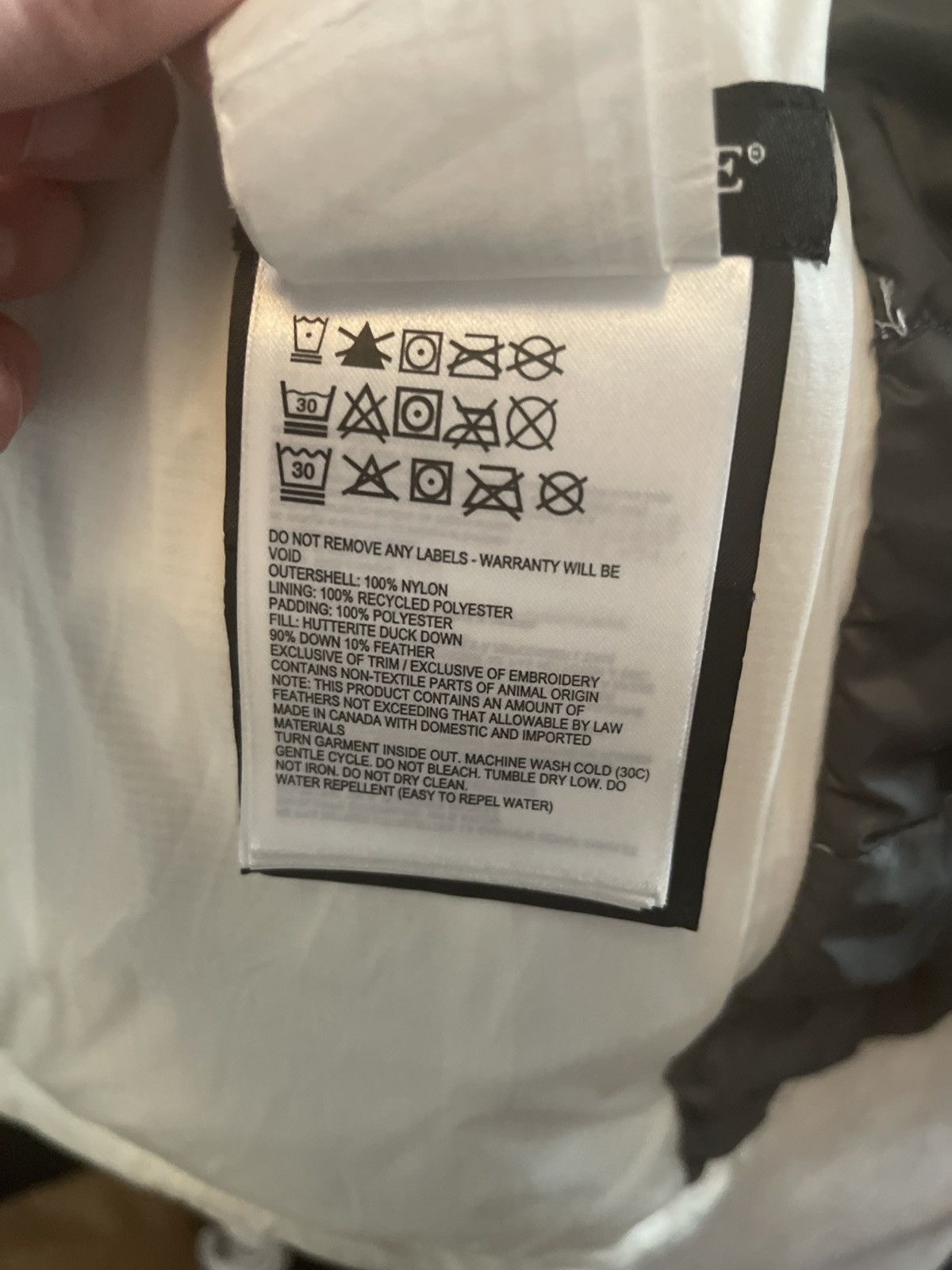 Canada Goose White Canada Goose Lodge Hoody Size US L / EU 52-54 / 3 - 8 Thumbnail