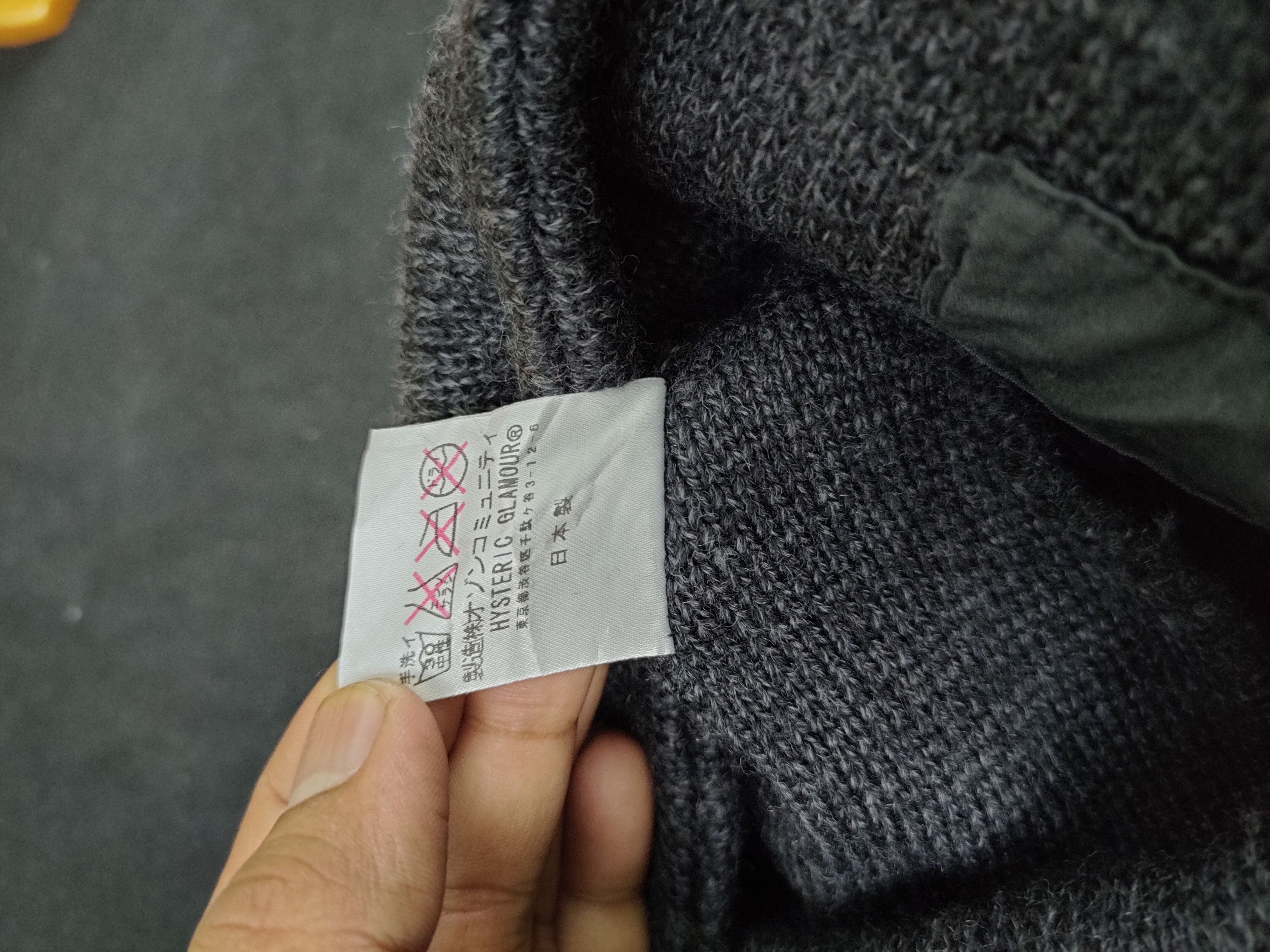 Hysteric Glamour DL Hysteric Glamour Detroit japan streetwear beanie #034 Size ONE SIZE - 10 Thumbnail