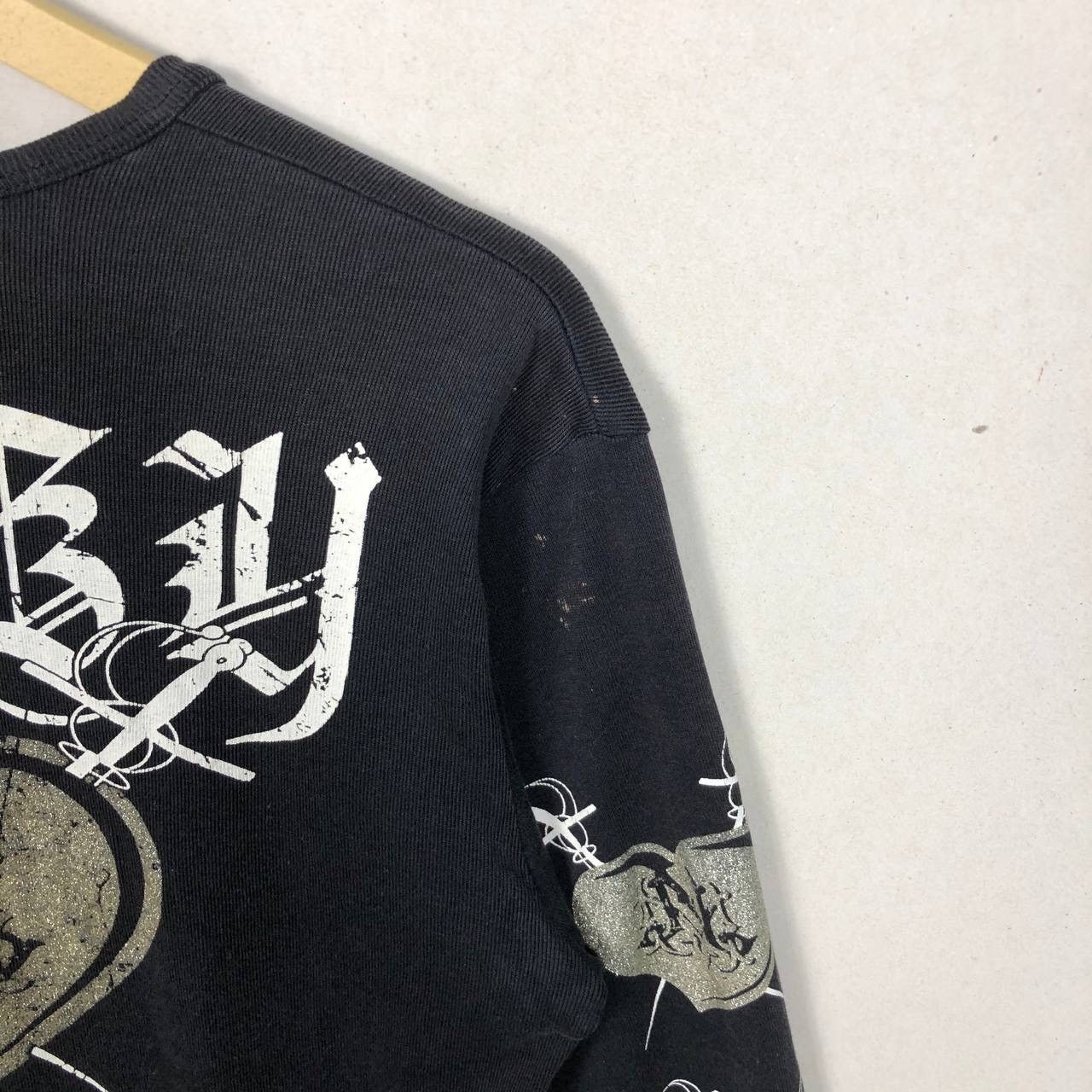 Japanese Brand × Seditionaries Sky Bomber Spirit Goth Punk Black Tshirt Size US M / EU 48-50 / 2 - 7 Thumbnail