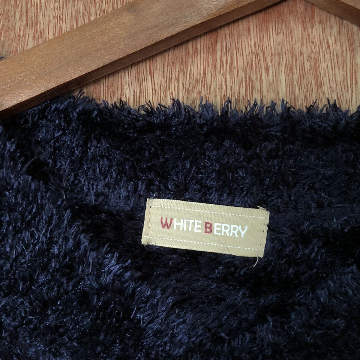Homespun Knitwear × Japanese Brand White Berry Shag Shaggy Fur Mohair Knitwer #6385 Size M / US 6-8 / IT 42-44 - 5 Thumbnail