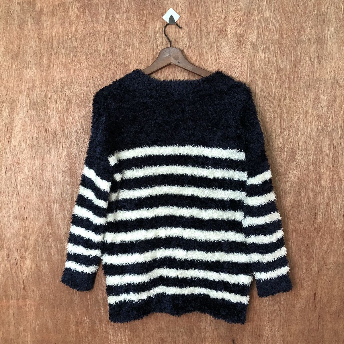 Homespun Knitwear × Japanese Brand White Berry Shag Shaggy Fur Mohair Knitwer #6385 Size M / US 6-8 / IT 42-44 - 7 Thumbnail