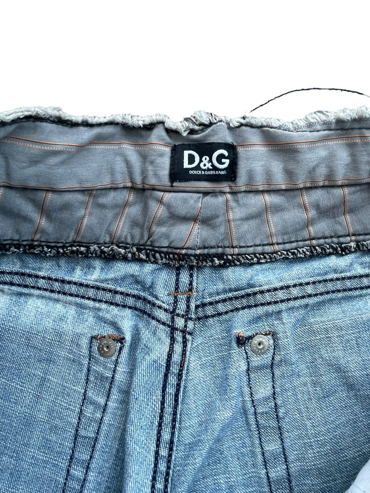 Dolce & Gabbana Vintage Dolce & Gabbana Double Waist Denim Size US 34 / EU 50 - 5 Thumbnail