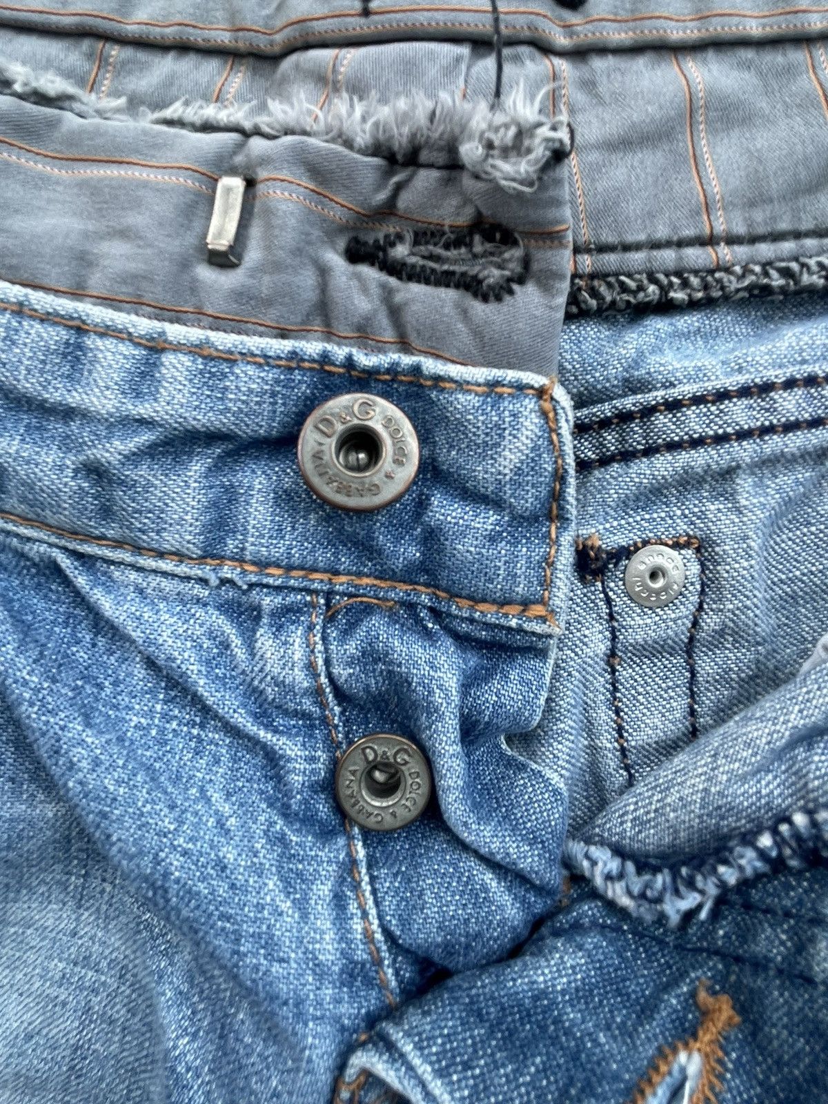 Dolce & Gabbana Vintage Dolce & Gabbana Double Waist Denim Size US 34 / EU 50 - 17 Thumbnail