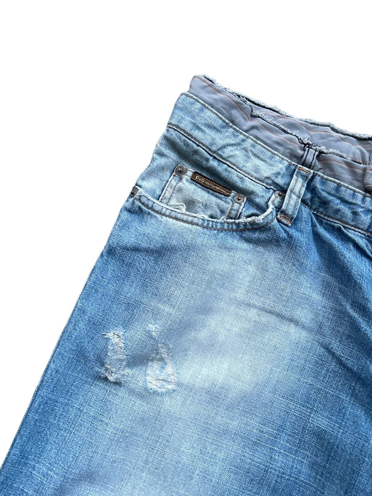 Dolce & Gabbana Vintage Dolce & Gabbana Double Waist Denim Size US 34 / EU 50 - 4 Thumbnail