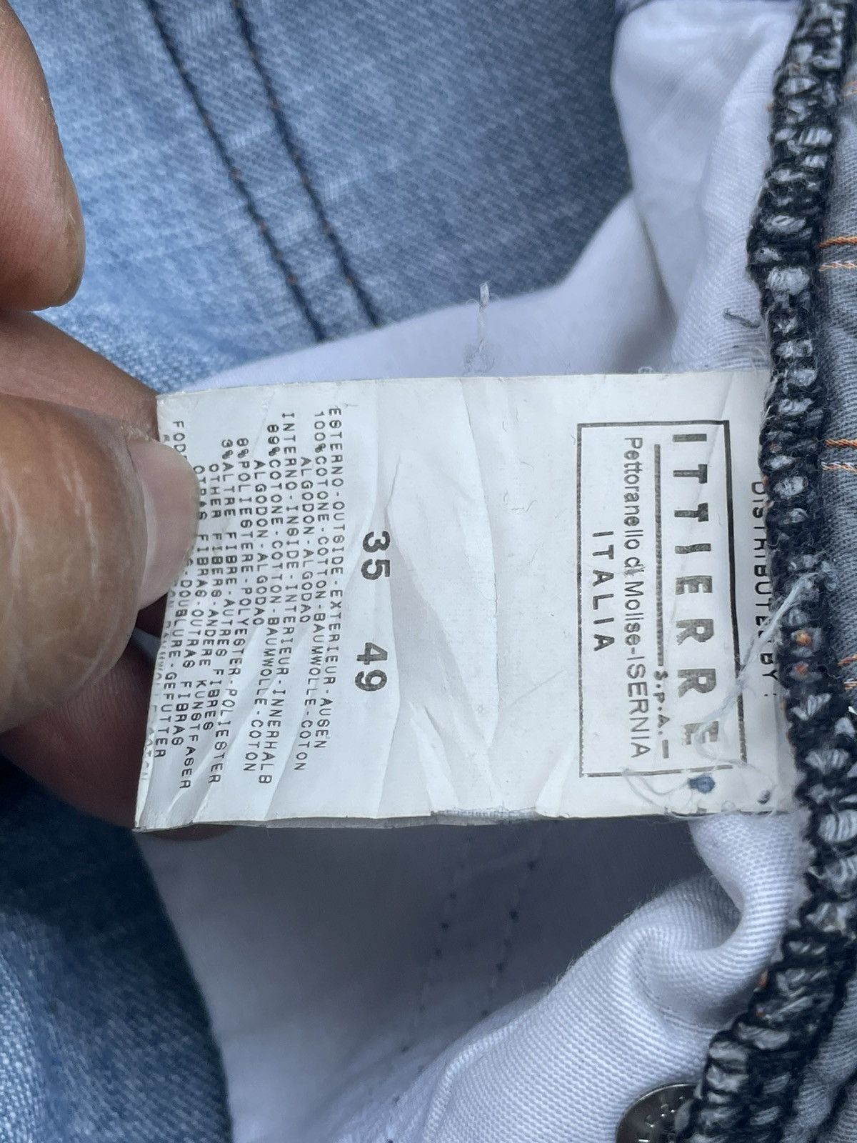 Dolce & Gabbana Vintage Dolce & Gabbana Double Waist Denim Size US 34 / EU 50 - 12 Thumbnail