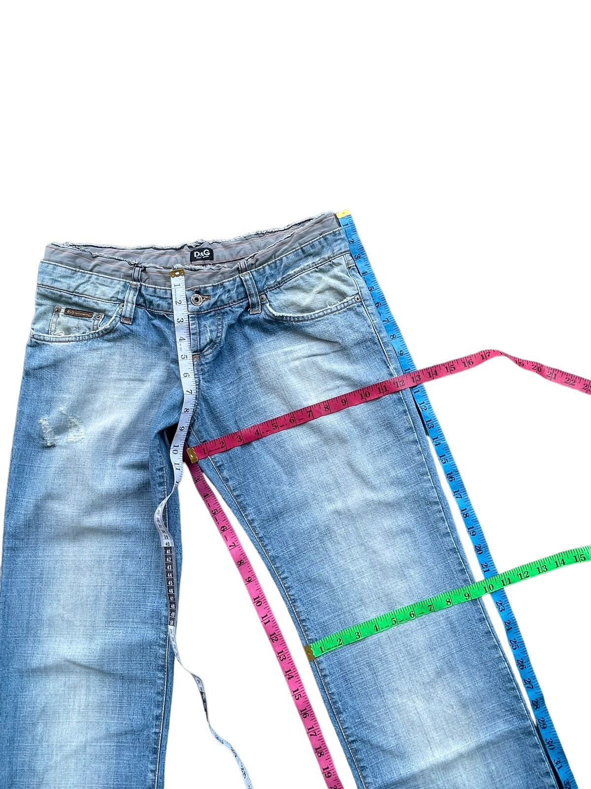 Dolce & Gabbana Vintage Dolce & Gabbana Double Waist Denim Size US 34 / EU 50 - 22 Thumbnail
