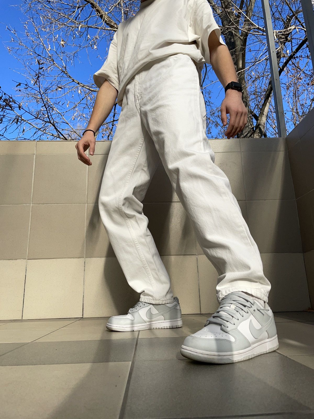 Levi's Vintage Levis 550 White Denim Jeans Size US 34 / EU 50 - 1 Thumbnail