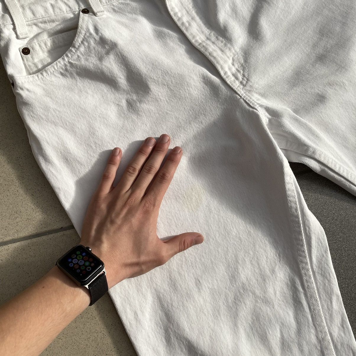 Levi's Vintage Levis 550 White Denim Jeans Size US 34 / EU 50 - 9 Thumbnail