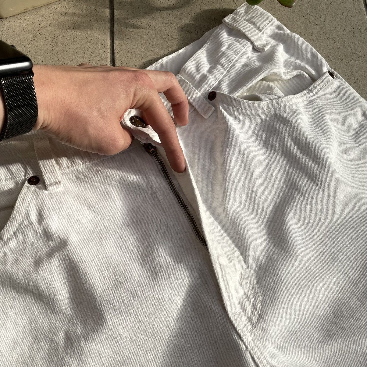 Levi's Vintage Levis 550 White Denim Jeans Size US 34 / EU 50 - 8 Thumbnail