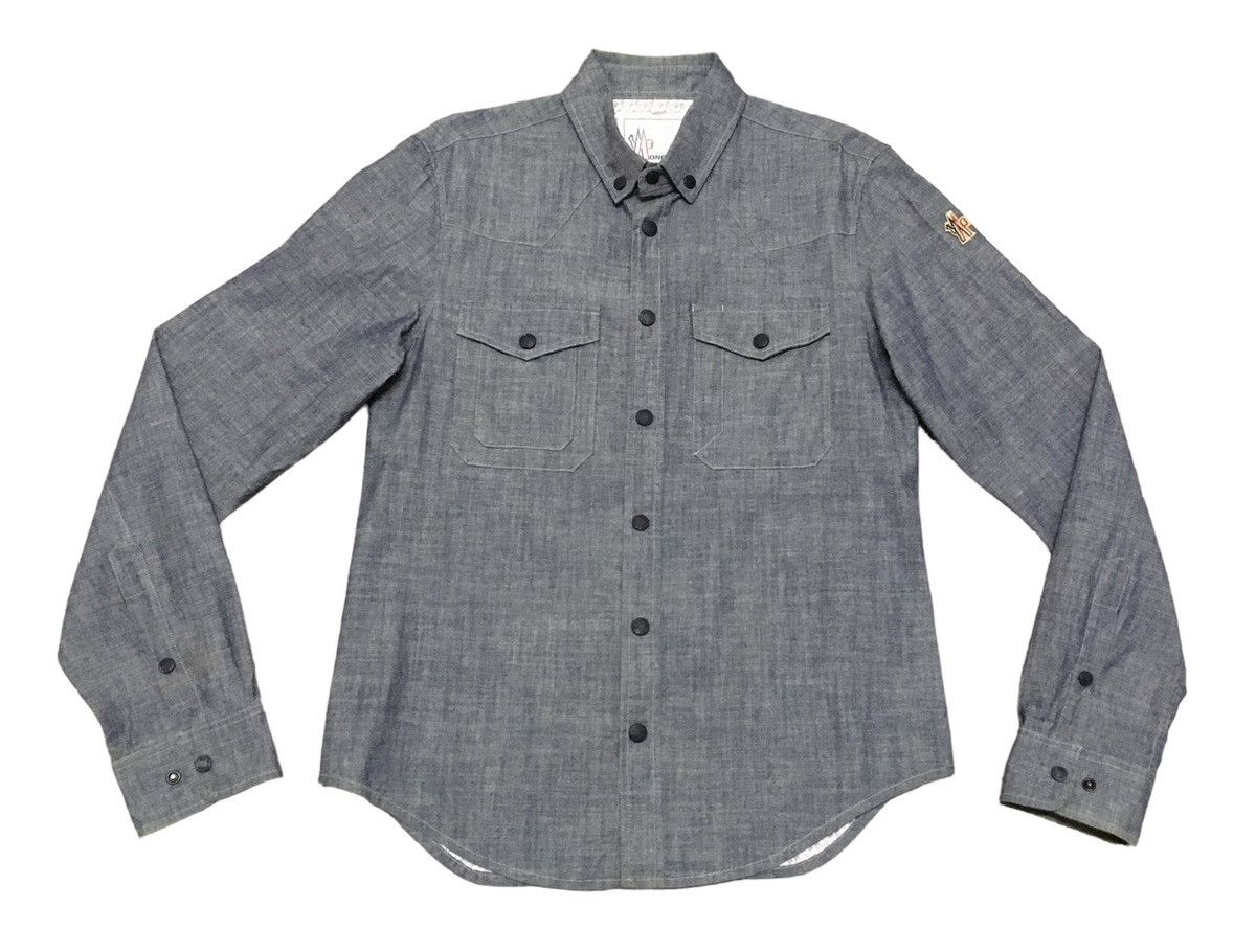 Designer × Moncler Rare Design Brand Moncler Shirt 2000s Size US M / EU 48-50 / 2 - 1 Thumbnail