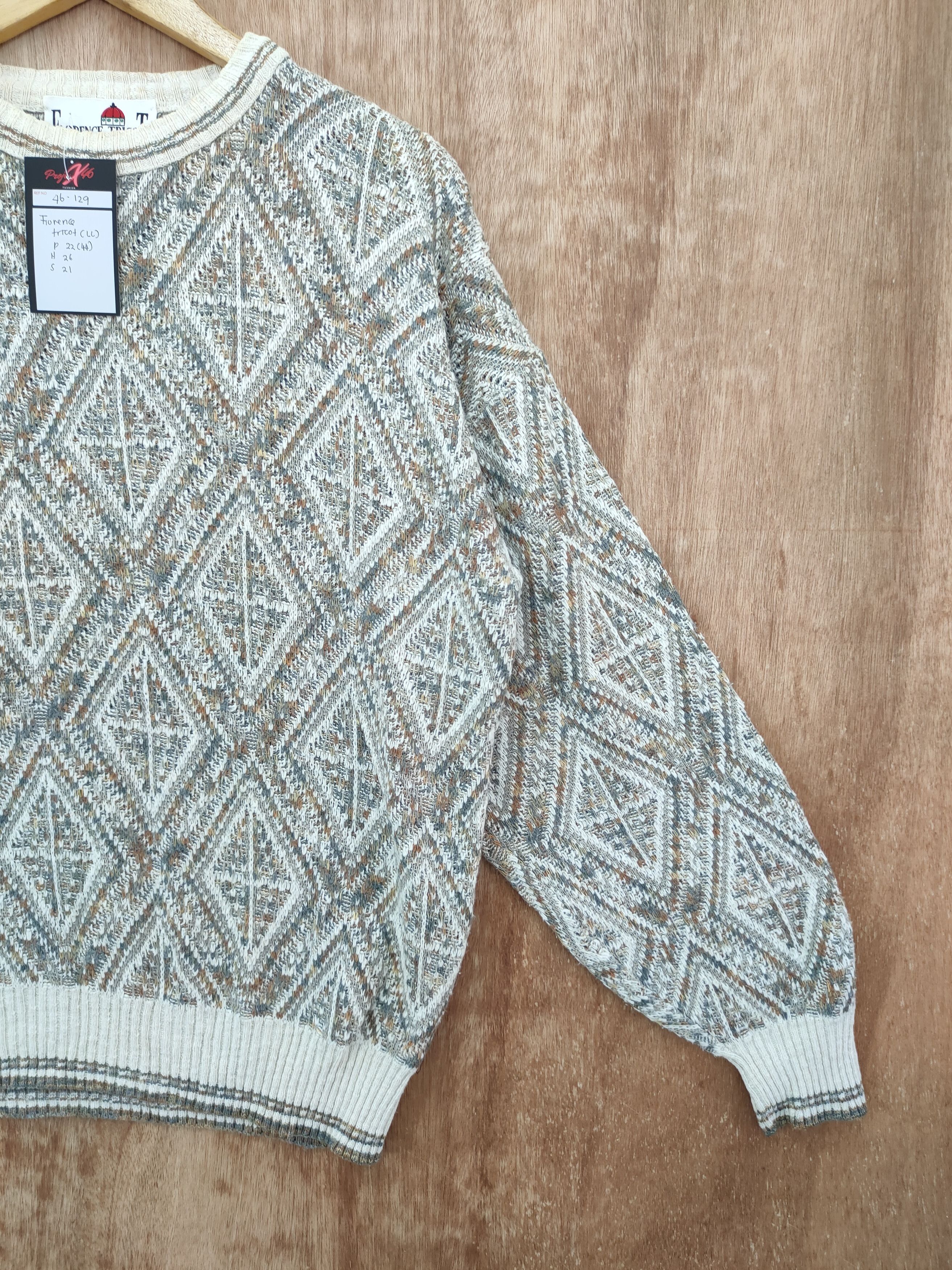 Florence Tricot Florence Tricot italy knitwear sweatshirt navajo #46-129 Size US M / EU 48-50 / 2 - 3 Thumbnail