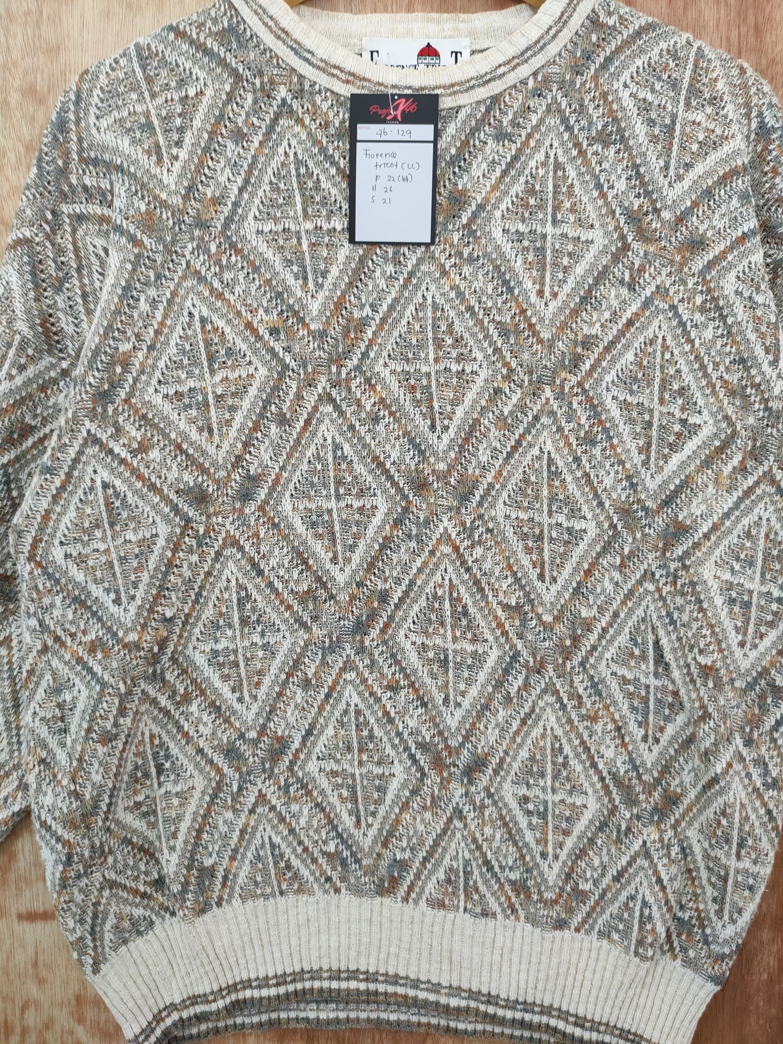 Florence Tricot Florence Tricot italy knitwear sweatshirt navajo #46-129 Size US M / EU 48-50 / 2 - 4 Thumbnail