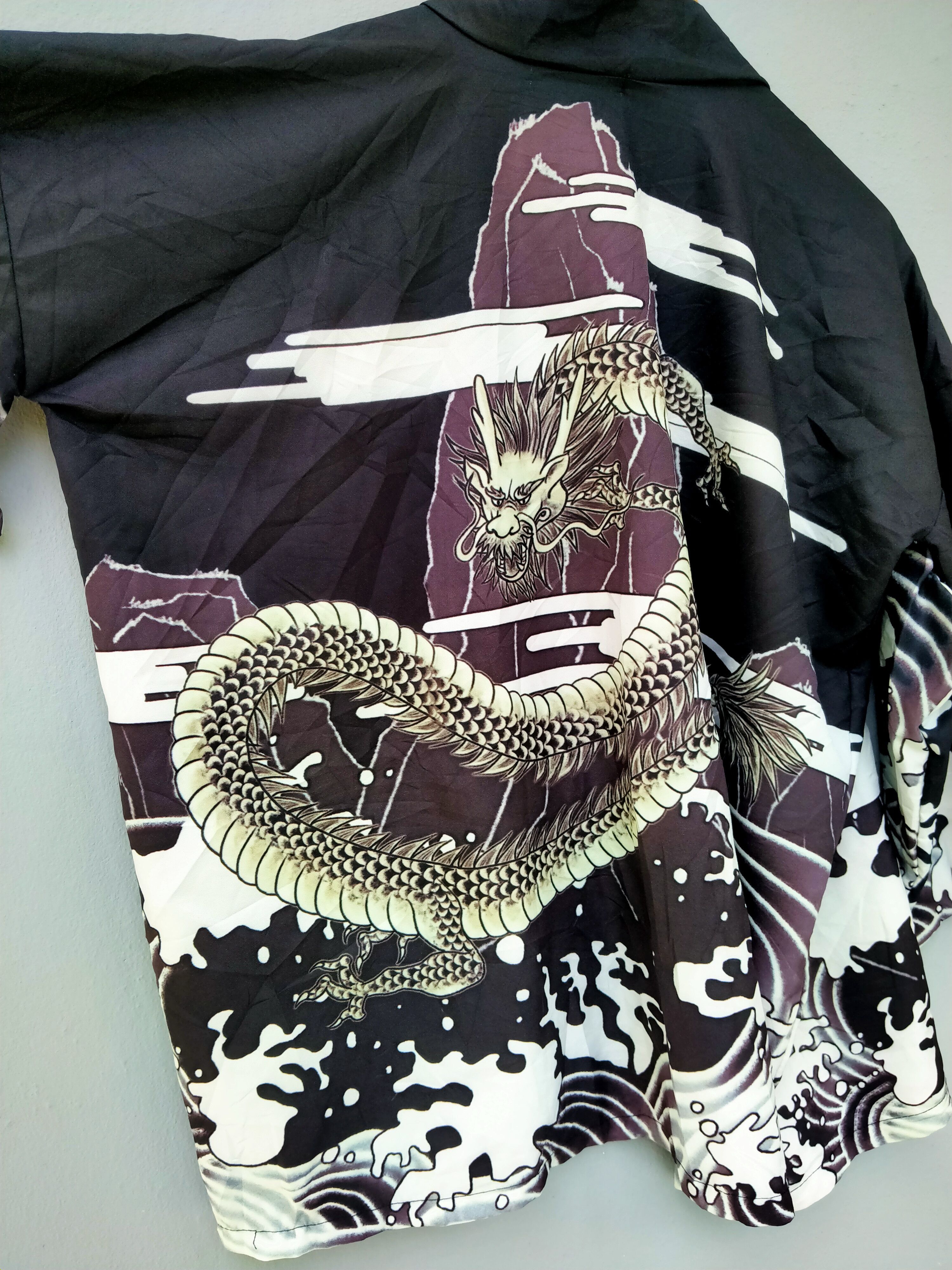 Eternal SUPER RARE!!! KIMONO DRAGON🐉 TRADITIONAL Size US L / EU 52-54 / 3 - 6 Thumbnail