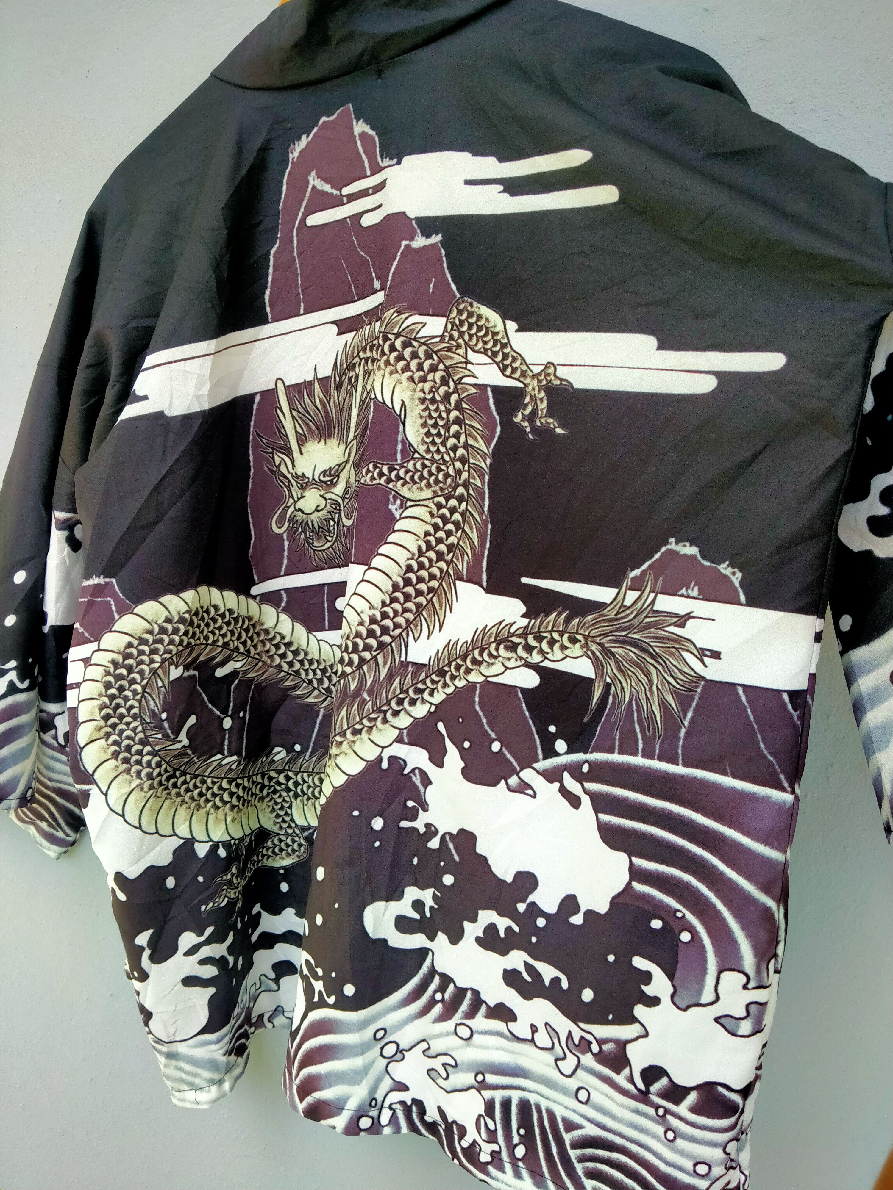 Eternal SUPER RARE!!! KIMONO DRAGON🐉 TRADITIONAL Size US L / EU 52-54 / 3 - 5 Thumbnail