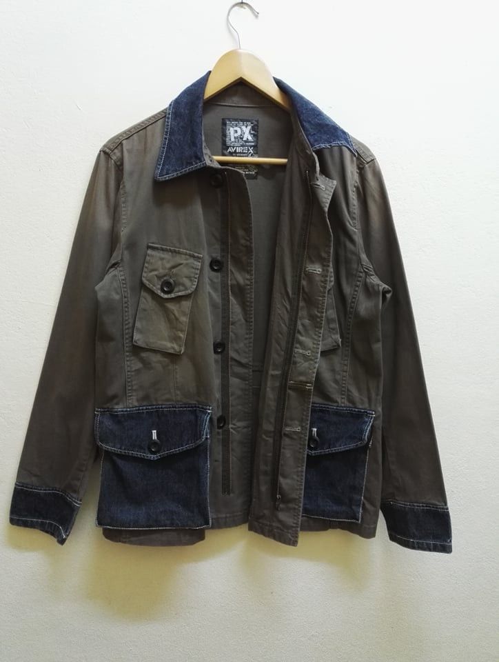 Avirex Rare🔥 Avirex USA Military Design Many Pocket From japan Size US L / EU 52-54 / 3 - 2 Thumbnail