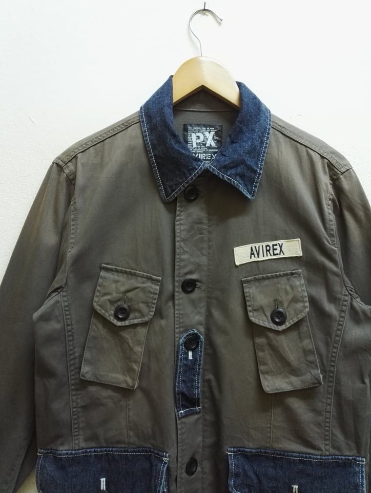 Avirex Rare🔥 Avirex USA Military Design Many Pocket From japan Size US L / EU 52-54 / 3 - 3 Thumbnail