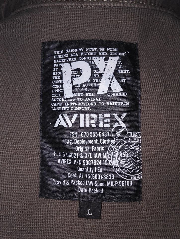 Avirex Rare🔥 Avirex USA Military Design Many Pocket From japan Size US L / EU 52-54 / 3 - 6 Thumbnail