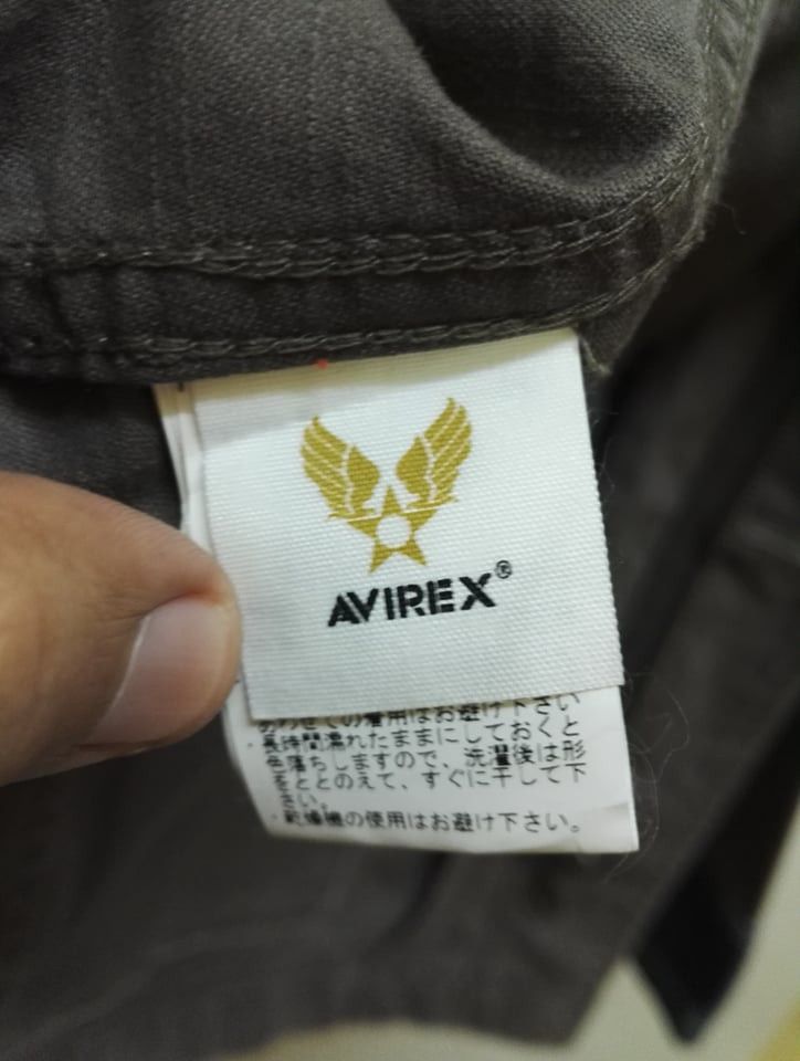 Avirex Rare🔥 Avirex USA Military Design Many Pocket From japan Size US L / EU 52-54 / 3 - 7 Thumbnail