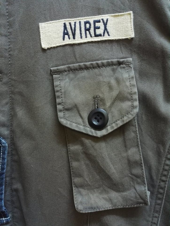Avirex Rare🔥 Avirex USA Military Design Many Pocket From japan Size US L / EU 52-54 / 3 - 4 Thumbnail