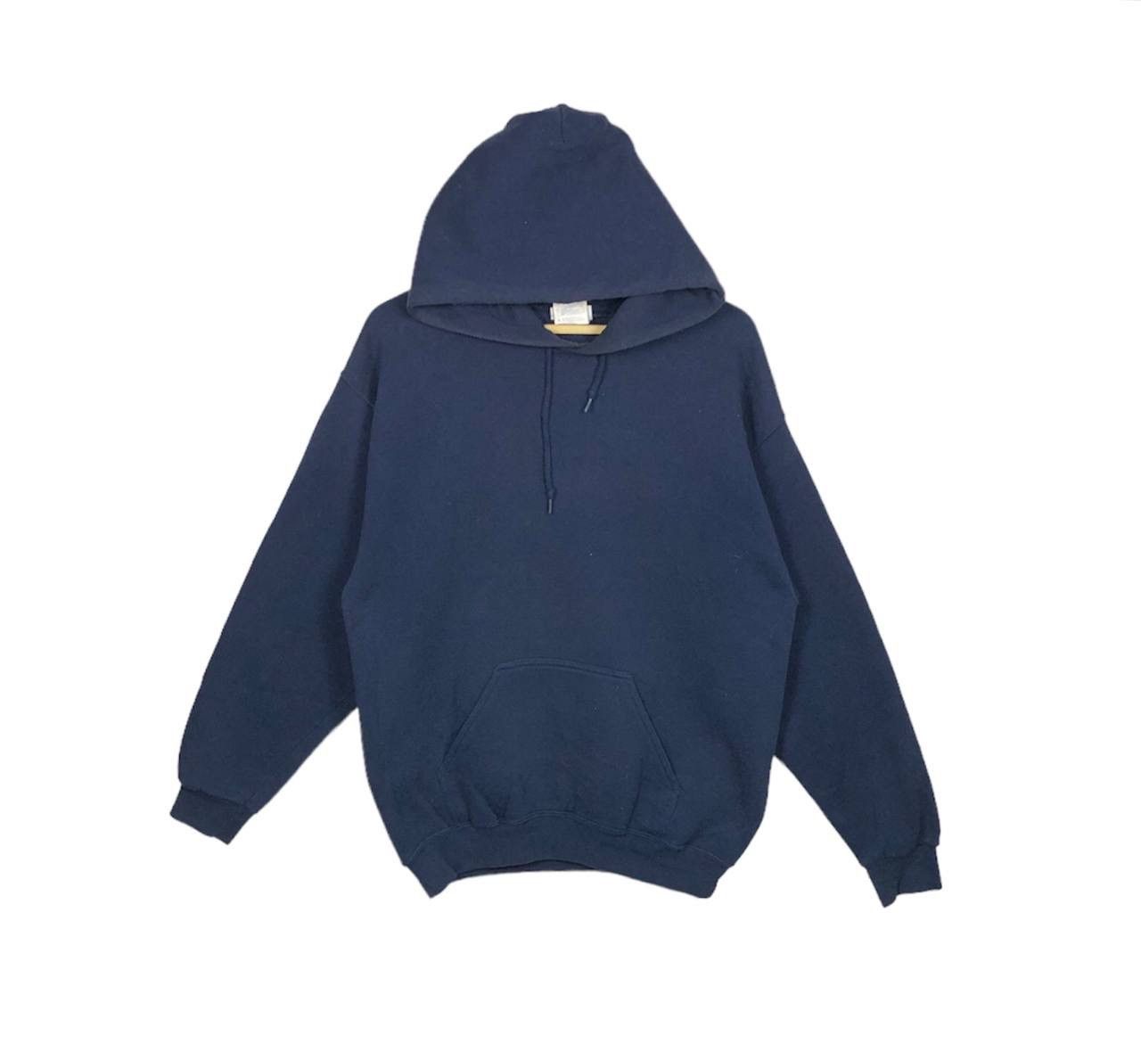 Russell Athletic Sun Faded Discuss Athletic Navy Blue Hoodie Sweatshirt Size US M / EU 48-50 / 2 - 1 Thumbnail