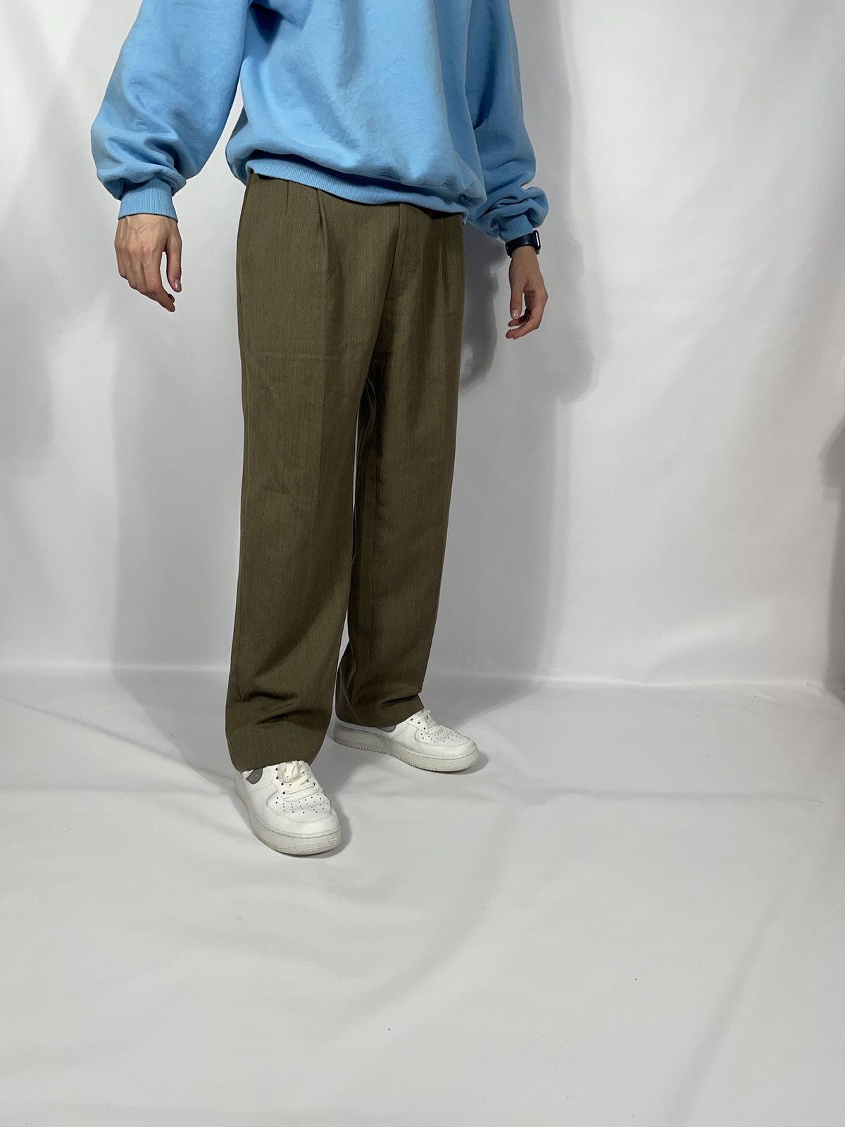 Burberry × Vintage Vintage Burberry classic pants brown colour street wear Size US 35 - 11 Thumbnail