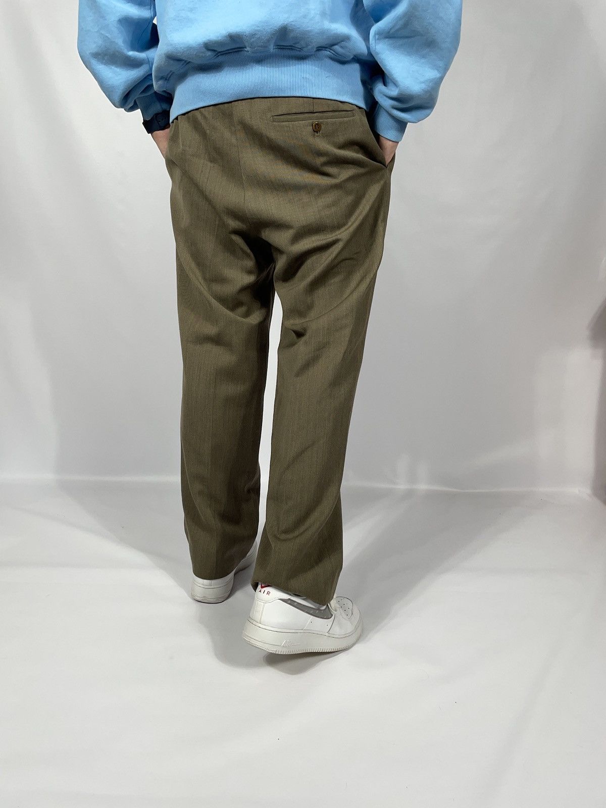 Burberry × Vintage Vintage Burberry classic pants brown colour street wear Size US 35 - 8 Thumbnail