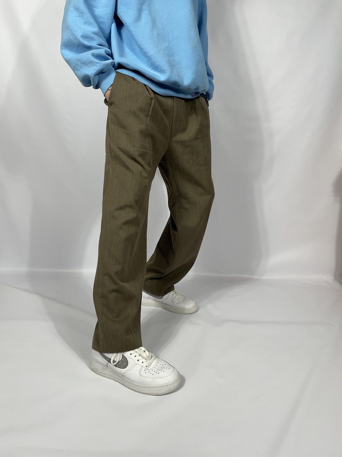 Burberry × Vintage Vintage Burberry classic pants brown colour street wear Size US 35 - 10 Thumbnail