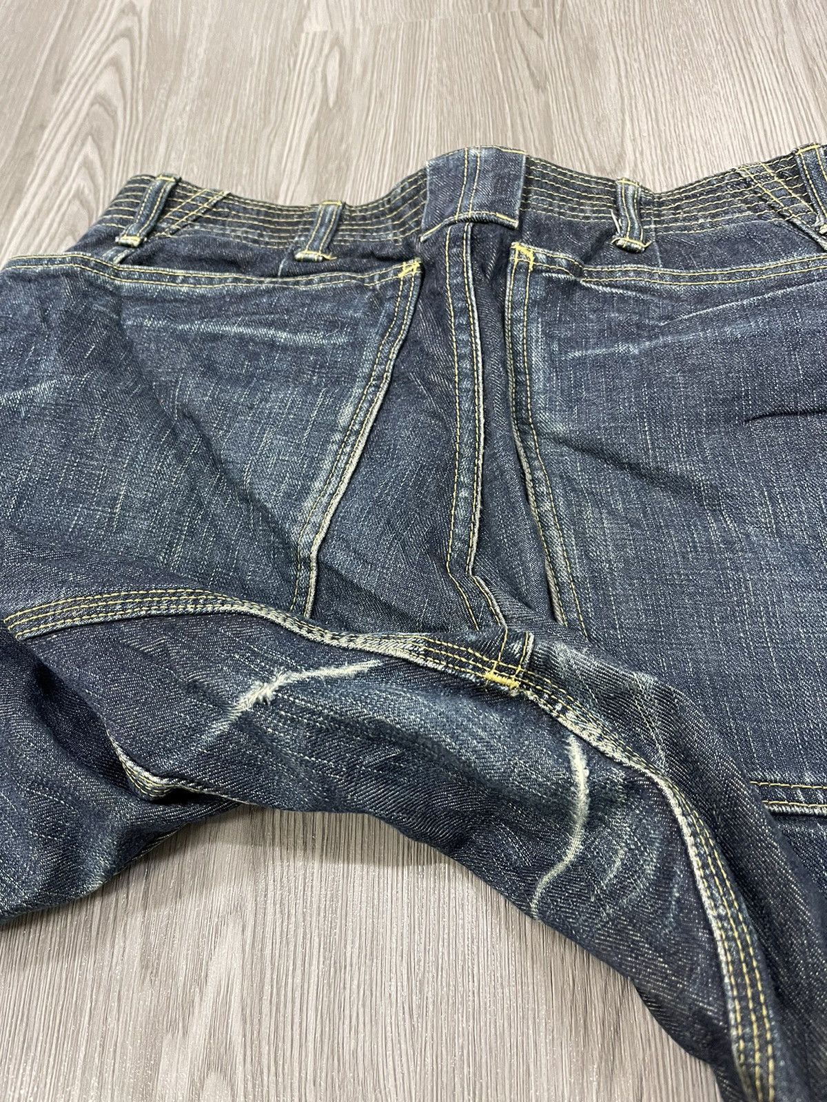 Japanese Brand × Sassafras Whole Garden Made Sassafras japan utilities pocket denim Size US 32 / EU 48 - 11 Thumbnail