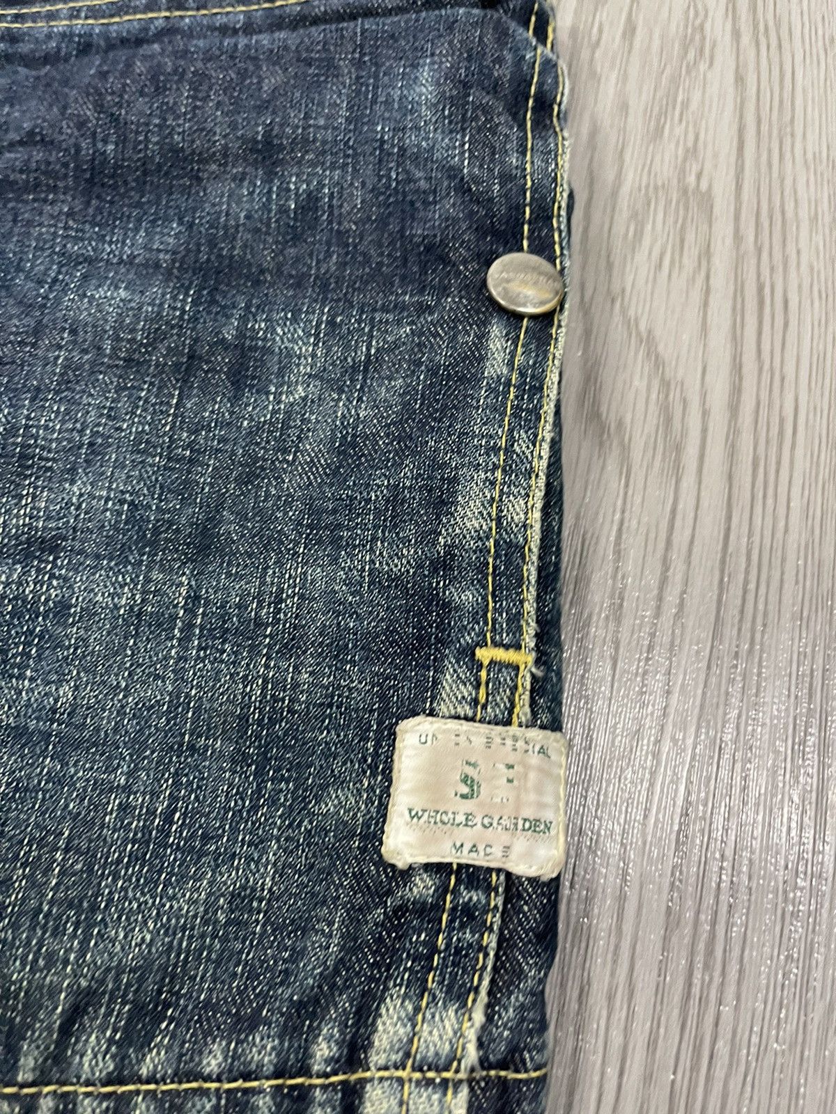 Japanese Brand × Sassafras Whole Garden Made Sassafras japan utilities pocket denim Size US 32 / EU 48 - 6 Thumbnail