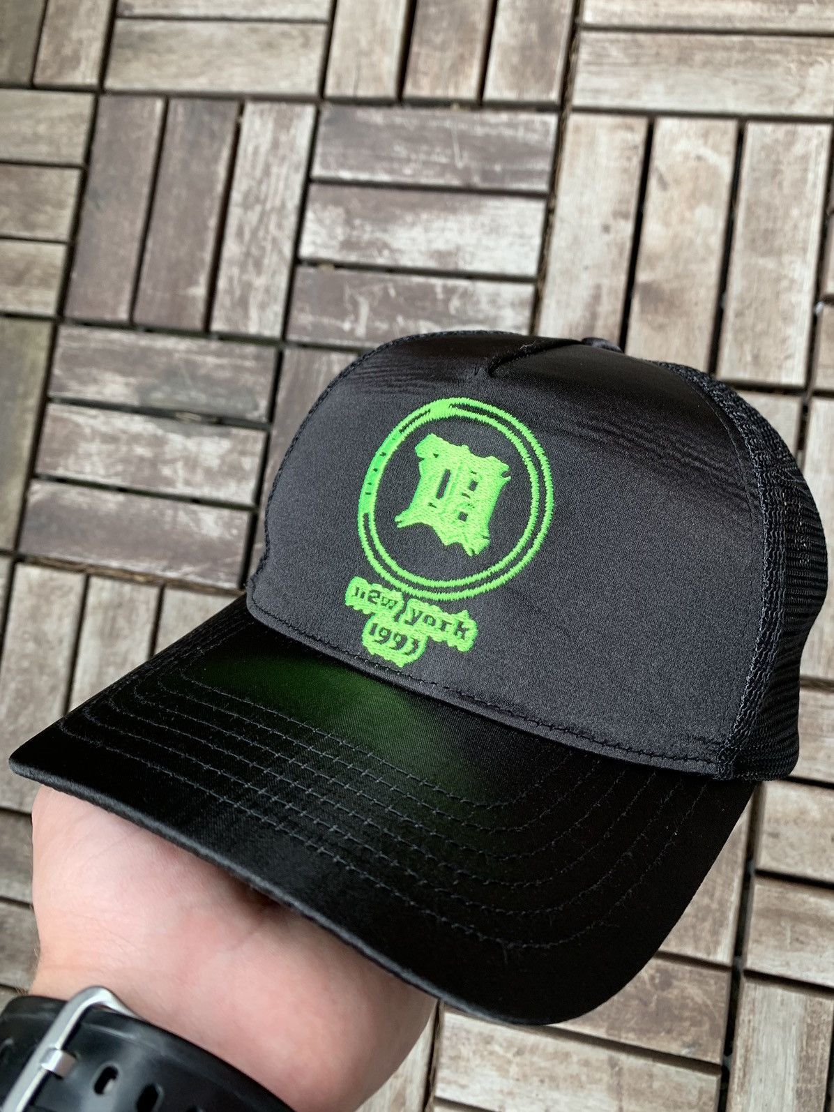 Misbhv Misbhv New York 1993 Logo Trucker Hat Size ONE SIZE - 1 Thumbnail