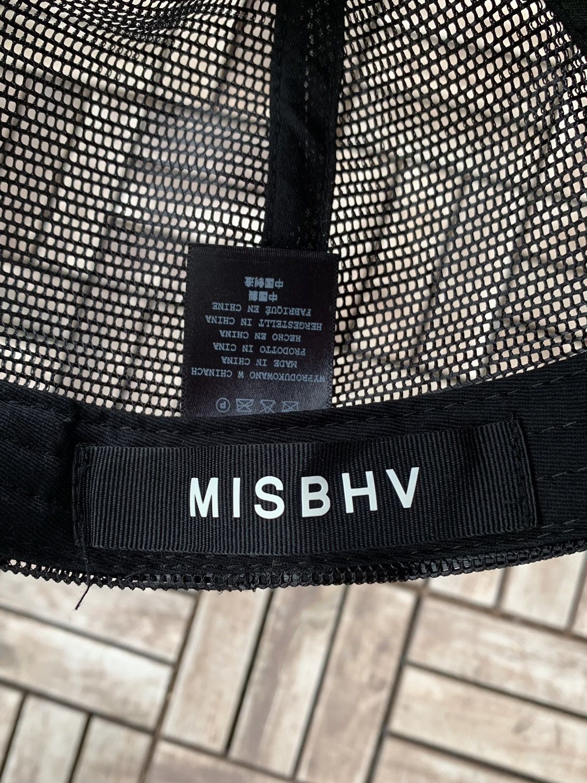 Misbhv Misbhv New York 1993 Logo Trucker Hat Size ONE SIZE - 3 Thumbnail
