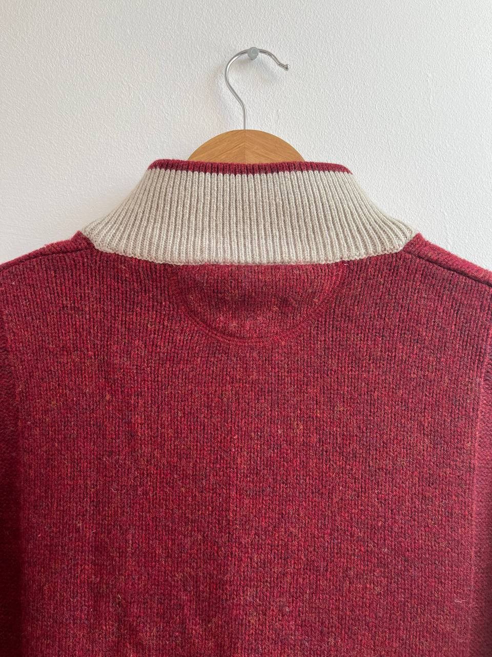 Armani × Vintage Vintage 00’s Armani Jeans Lana Wool Sweater Size US XL / EU 56 / 4 - 12 Thumbnail