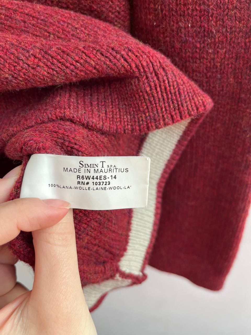 Armani × Vintage Vintage 00’s Armani Jeans Lana Wool Sweater Size US XL / EU 56 / 4 - 13 Thumbnail