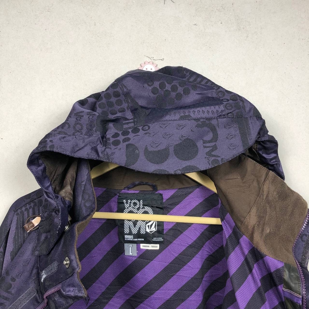Volcom Volcom Iconic Stone Waterproof Ski & Snowboard Jacket Purple Size US L / EU 52-54 / 3 - 10 Thumbnail