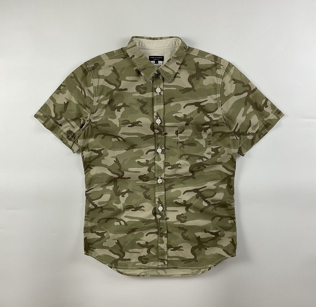 Comme des Garcons Homme Plus Comme des Garcons Homme Plus S/S'13 Camo Shirt Size US L / EU 52-54 / 3 - 1 Thumbnail