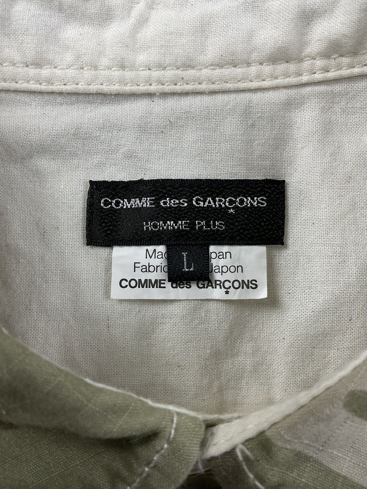 Comme des Garcons Homme Plus Comme des Garcons Homme Plus S/S'13 Camo Shirt Size US L / EU 52-54 / 3 - 8 Thumbnail