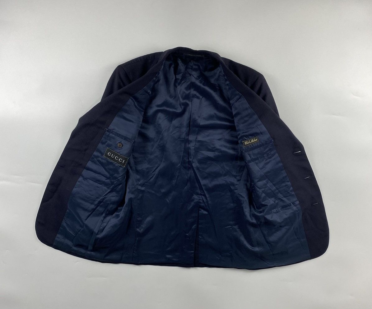 Gucci Gucci x Tom Ford Wool & Mohair Blazer Jacket Size US M / EU 48-50 / 2 - 7 Thumbnail