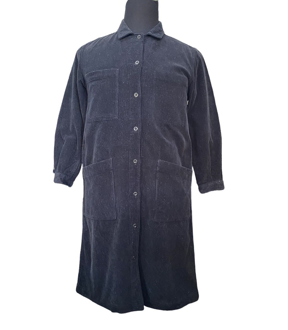 Designer × Margaret Howell Margaret Howell Velvet Button Up Long Coat Size US M / EU 48-50 / 2 - 1 Thumbnail