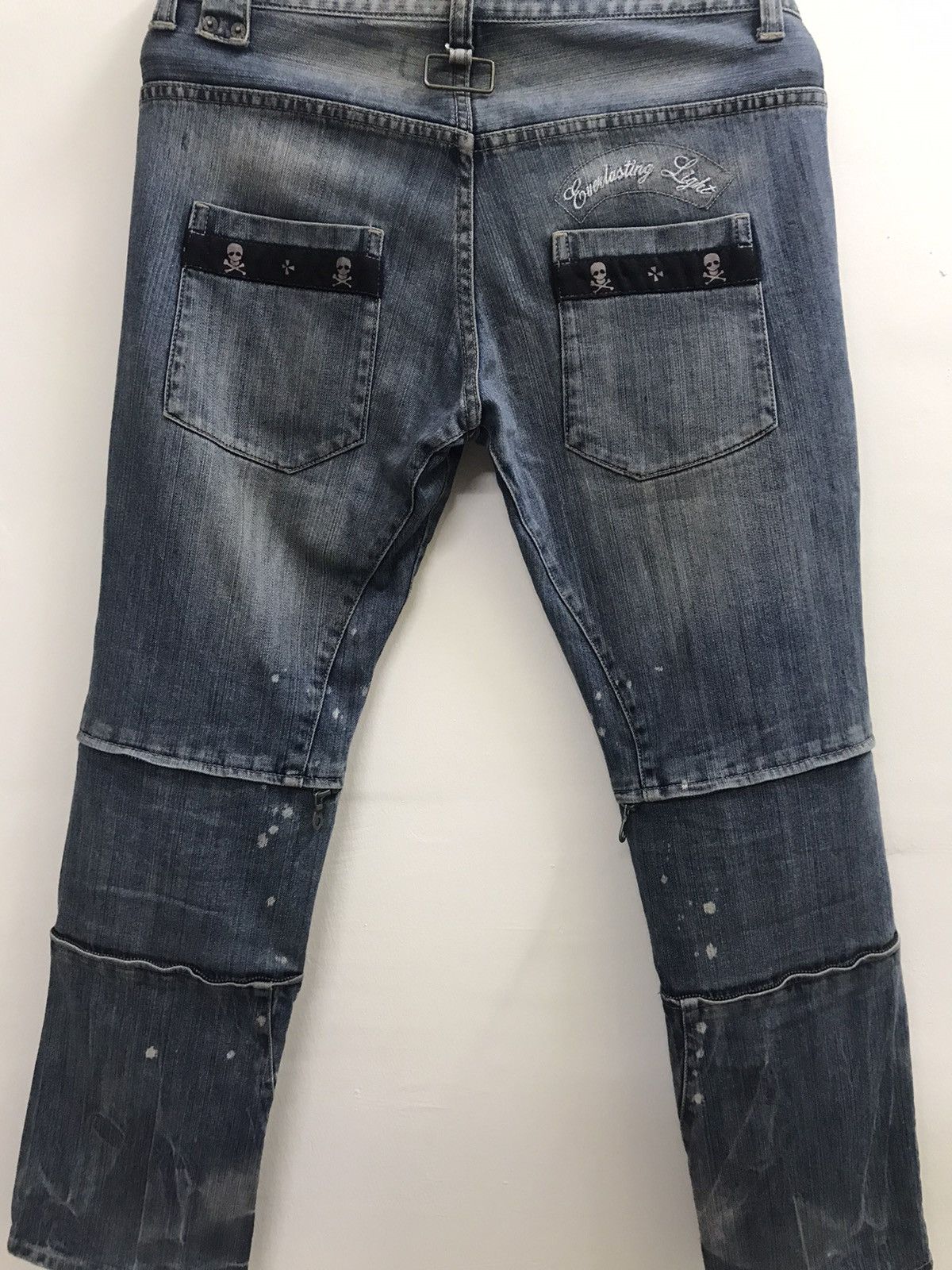 Japanese Brand × PPFM × Seditionaries Vintage PPFM Punk Distressed Jeans Skull Anarchy Size US 32 / EU 48 - 6 Thumbnail