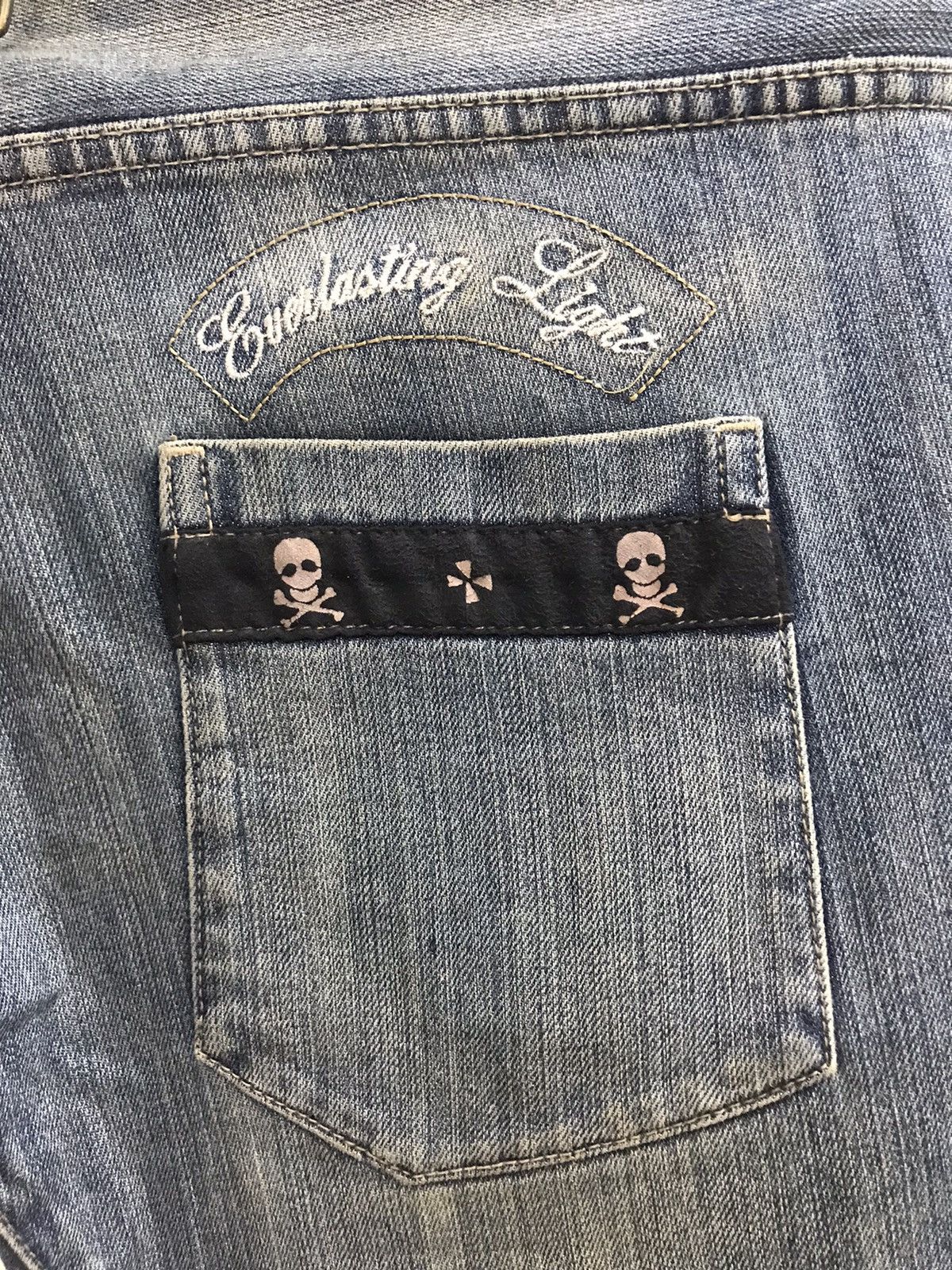 Japanese Brand × PPFM × Seditionaries Vintage PPFM Punk Distressed Jeans Skull Anarchy Size US 32 / EU 48 - 9 Thumbnail