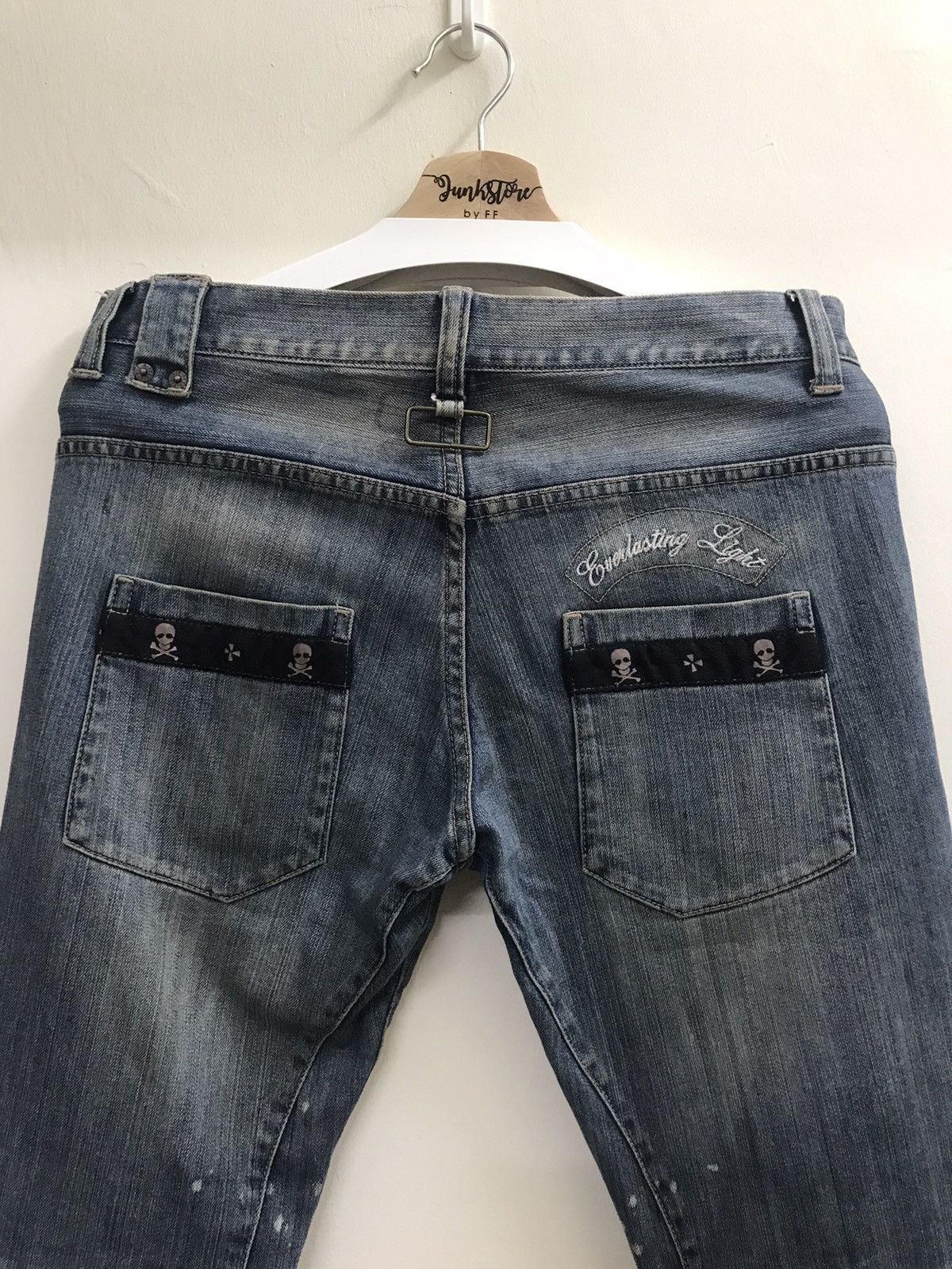 Japanese Brand × PPFM × Seditionaries Vintage PPFM Punk Distressed Jeans Skull Anarchy Size US 32 / EU 48 - 7 Thumbnail