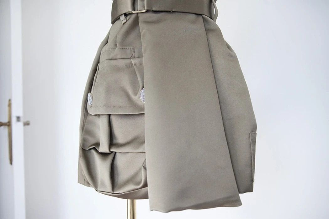 Marc Jacobs SS15 silk military green dress Size XS / US 0-2 / IT 36-38 - 4 Thumbnail
