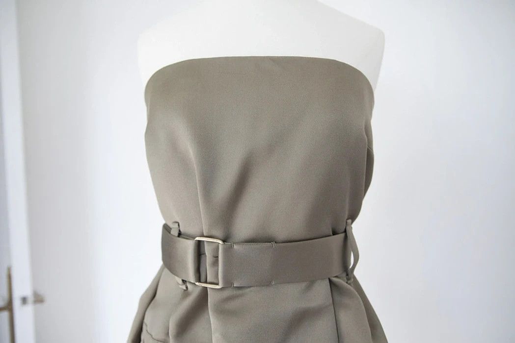 Marc Jacobs SS15 silk military green dress Size XS / US 0-2 / IT 36-38 - 3 Thumbnail