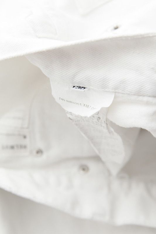 Helmut Lang Vintage white denim jeans Size US 30 / EU 46 - 7 Thumbnail