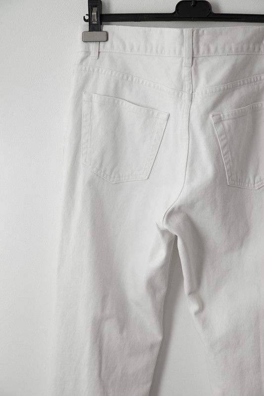 Helmut Lang Vintage white denim jeans Size US 30 / EU 46 - 4 Thumbnail