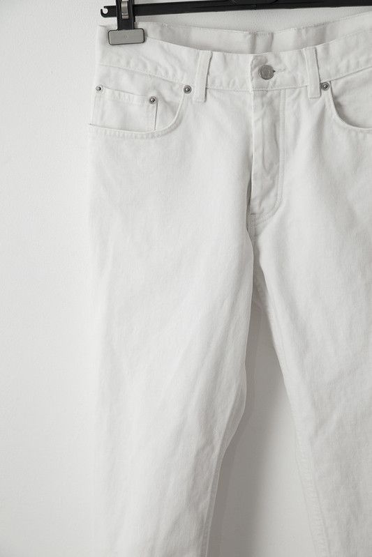 Helmut Lang Vintage white denim jeans Size US 30 / EU 46 - 2 Thumbnail