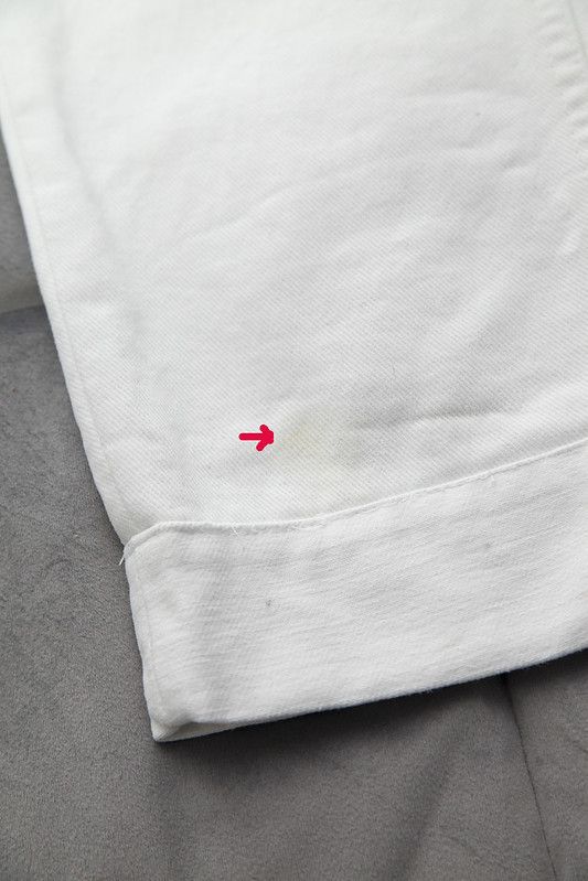 Helmut Lang Vintage white denim jeans Size US 30 / EU 46 - 8 Thumbnail