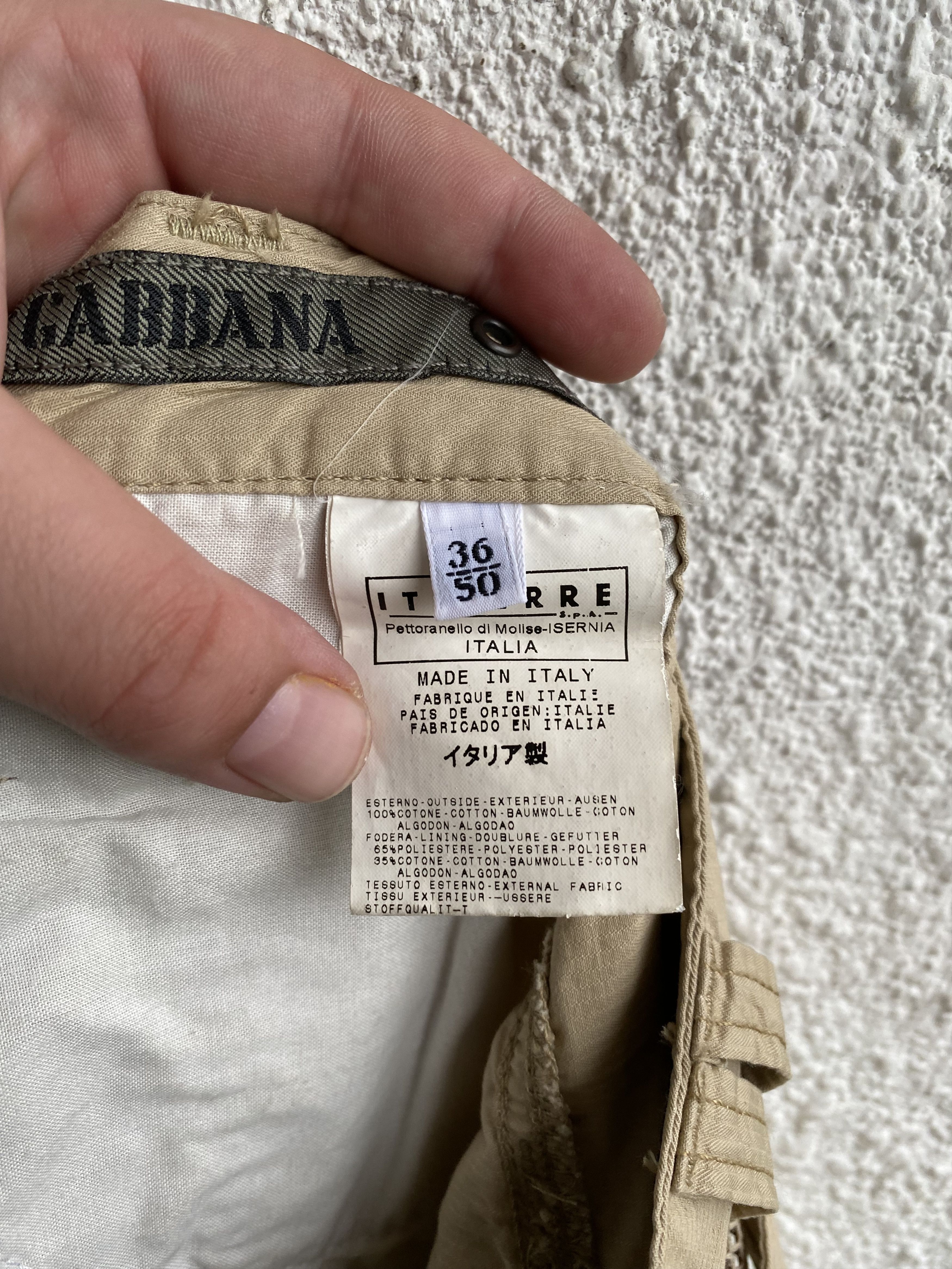 Dolce & Gabbana archive parachute mesh bondage cargo cropped pant Size US 34 / EU 50 - 9 Thumbnail