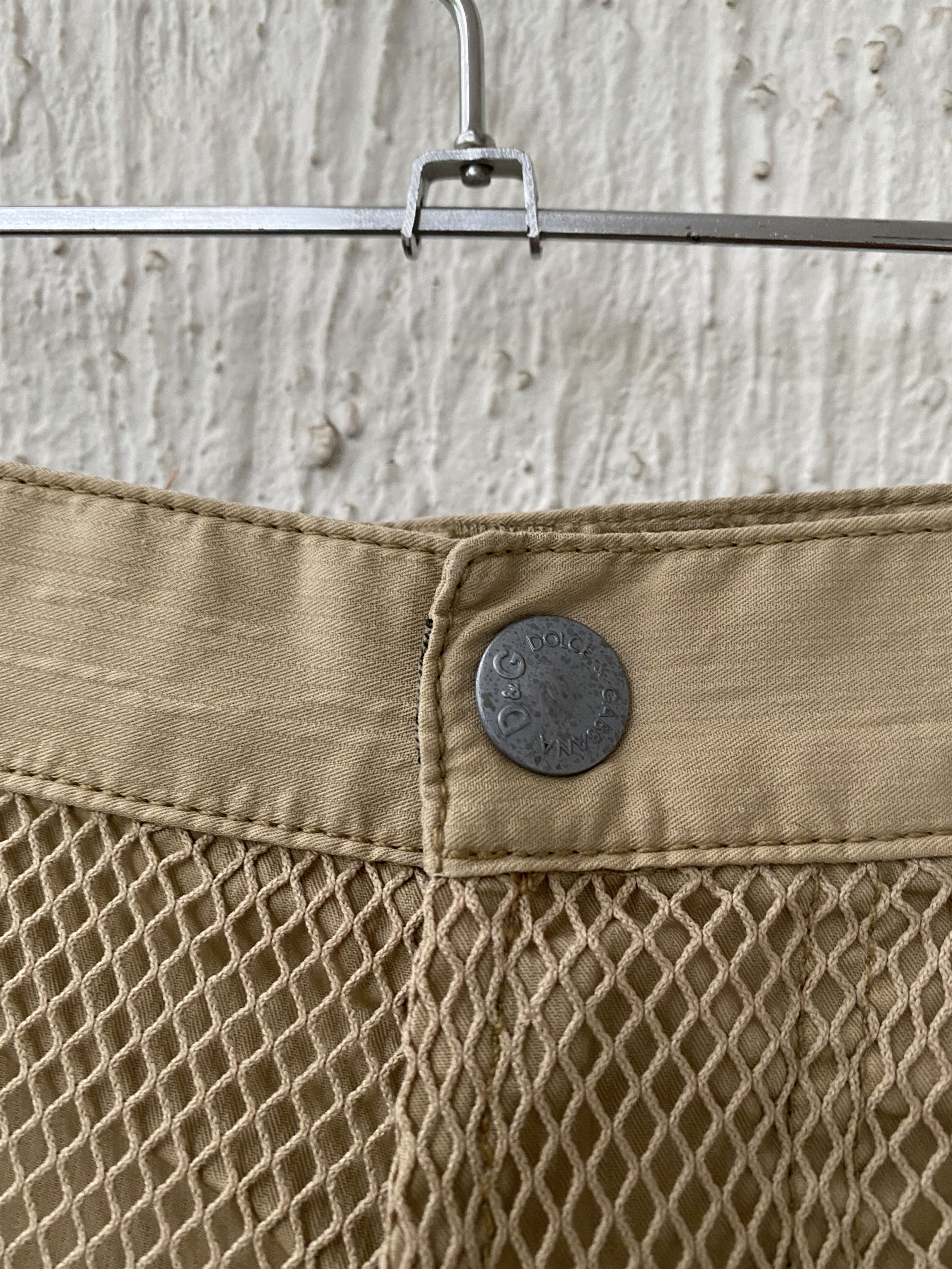 Dolce & Gabbana archive parachute mesh bondage cargo cropped pant Size US 34 / EU 50 - 7 Thumbnail